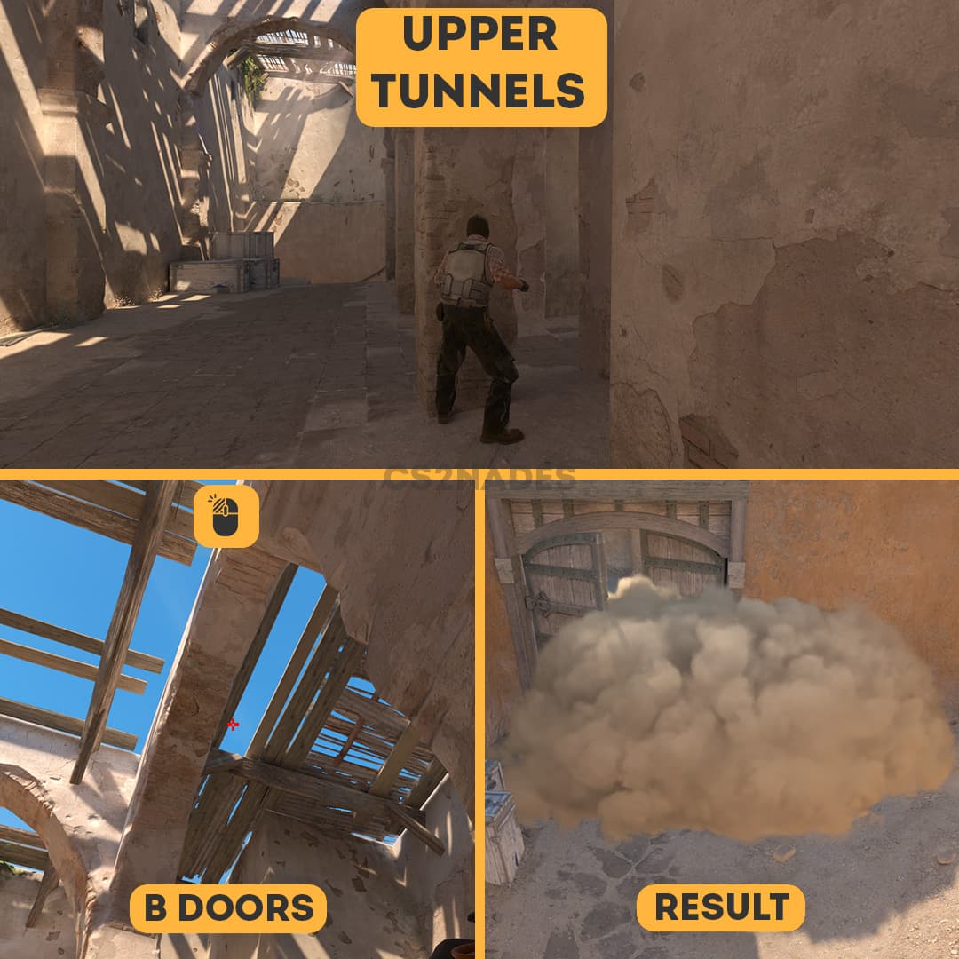 Upper Tunnels ➝ B Doors