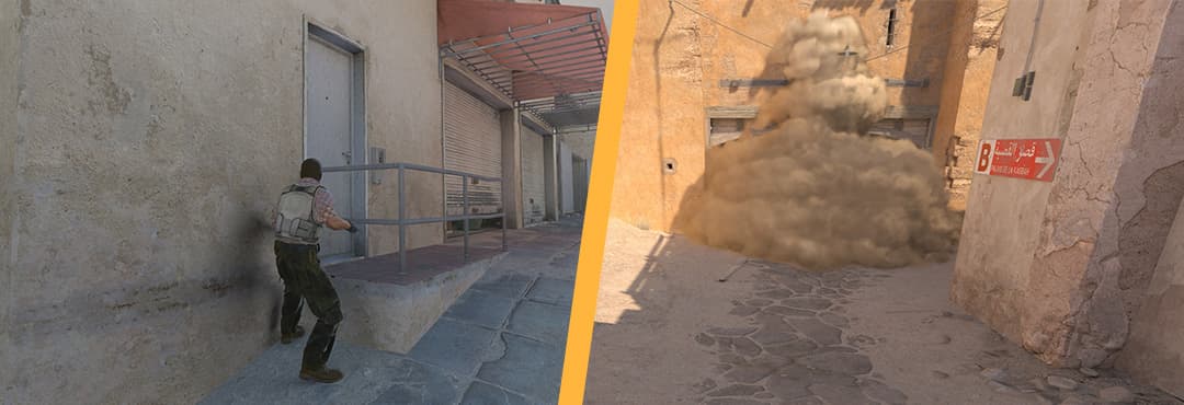 T Spawn ➝ CT Mid