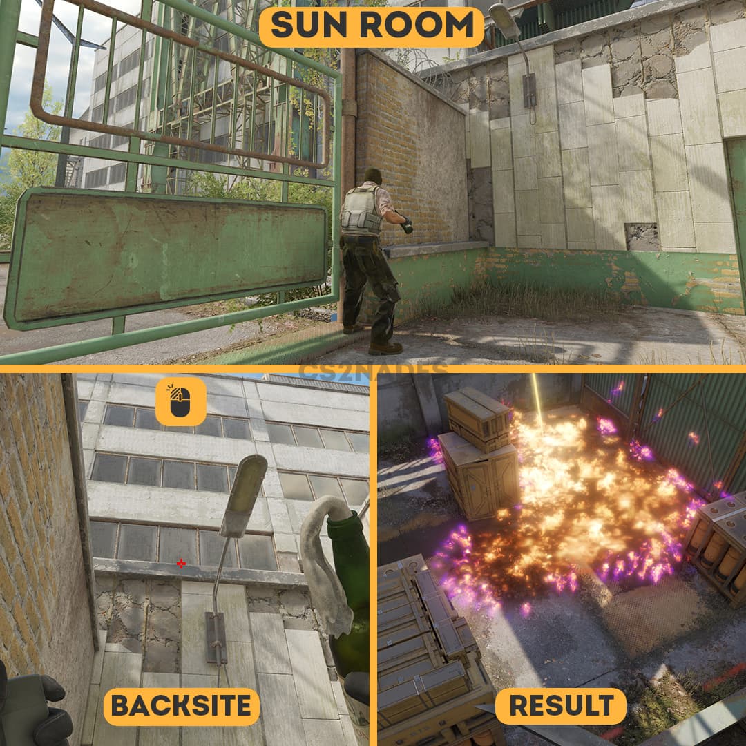 Sun Room ➝ Backsite