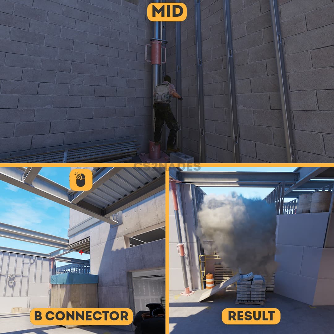 Mid ➝ B Connector