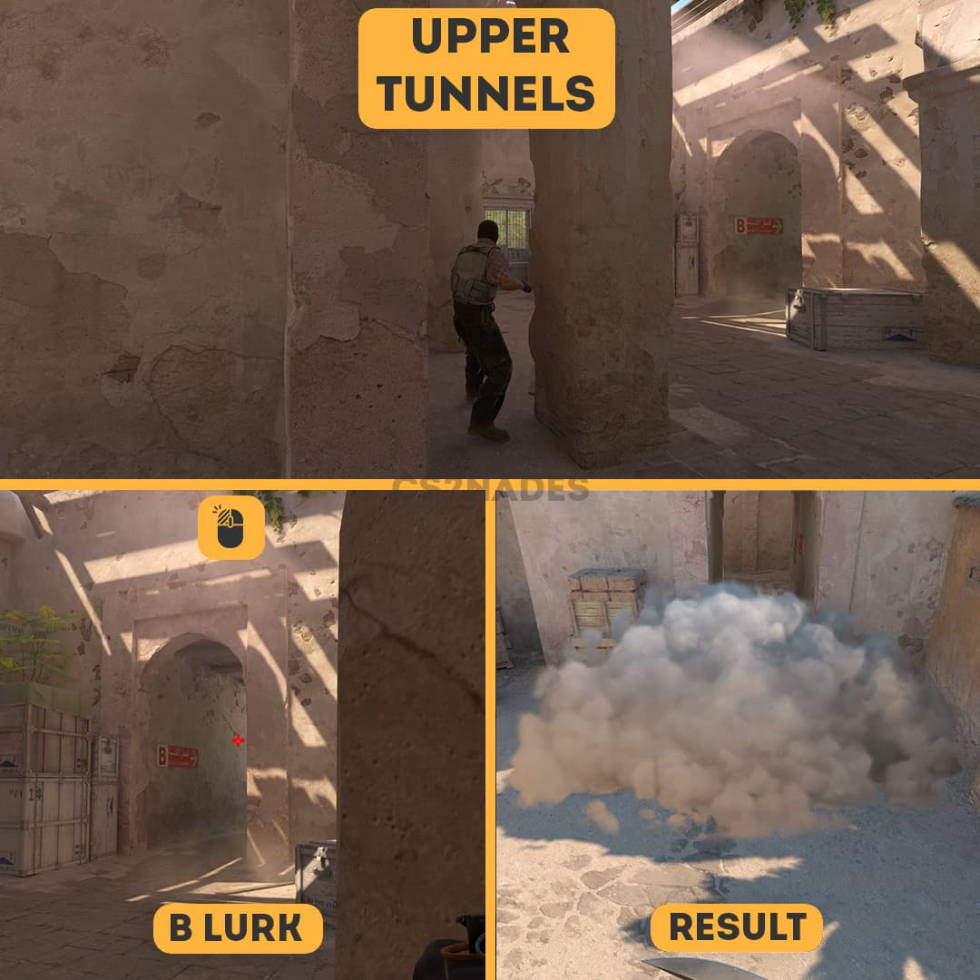 Upper Tunnels ➝ Out Tunnels