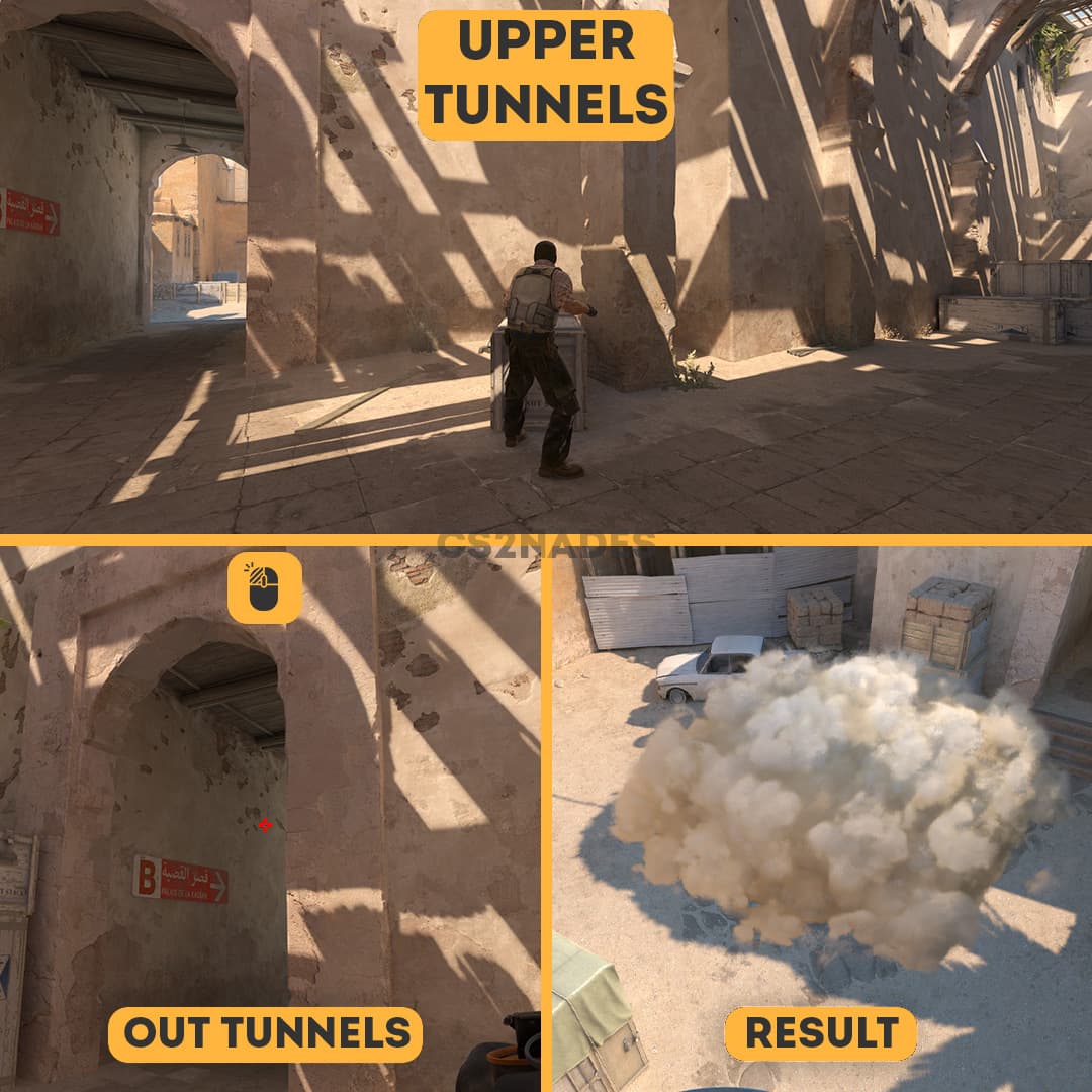 Upper Tunnels ➝ Out Tunnels
