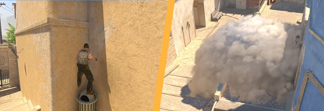 T Spawn ➝ Top Mid